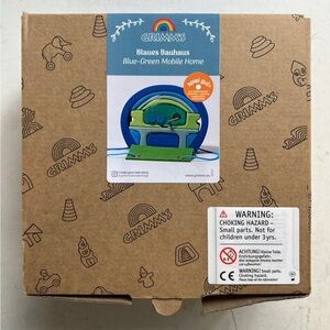 Grimm's Blue-Green Mobile Home Toy